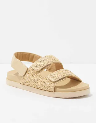 AE Raffia Slingback Sandal