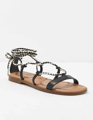 AE Raffia Slingback Sandal