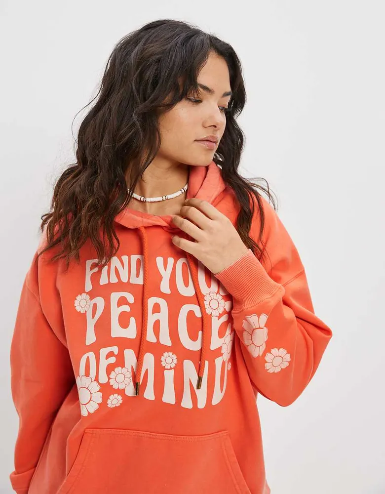 AE Oversized Graphic Hoodie