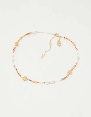 Aerie Smiley Necklace