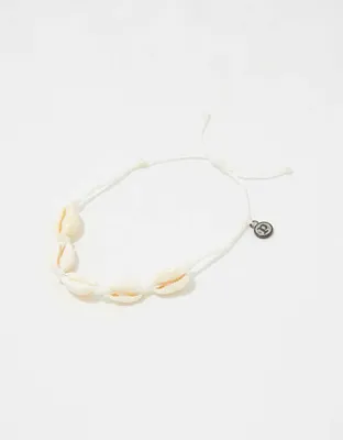 Pura Vida Knotted Cowrie Anklet