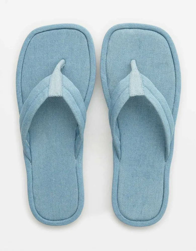 Aerie Square Toe Flip Flop