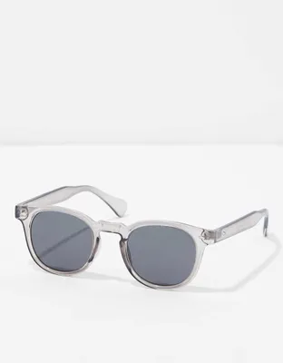 AEO Grey Round Sunglasses