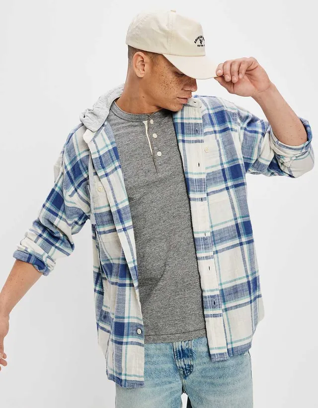 Antigua Dodgers W Ease Flannel L/S