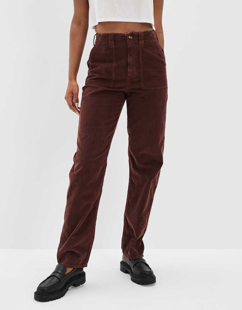 brown corduroy pants american eagle