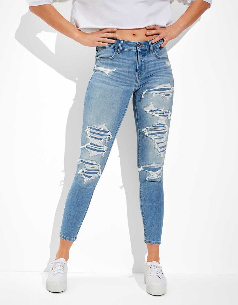 AE Ne(x)t Level Ripped Low-Rise Jegging 