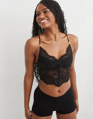 Show Off Lace Corset Bra Top