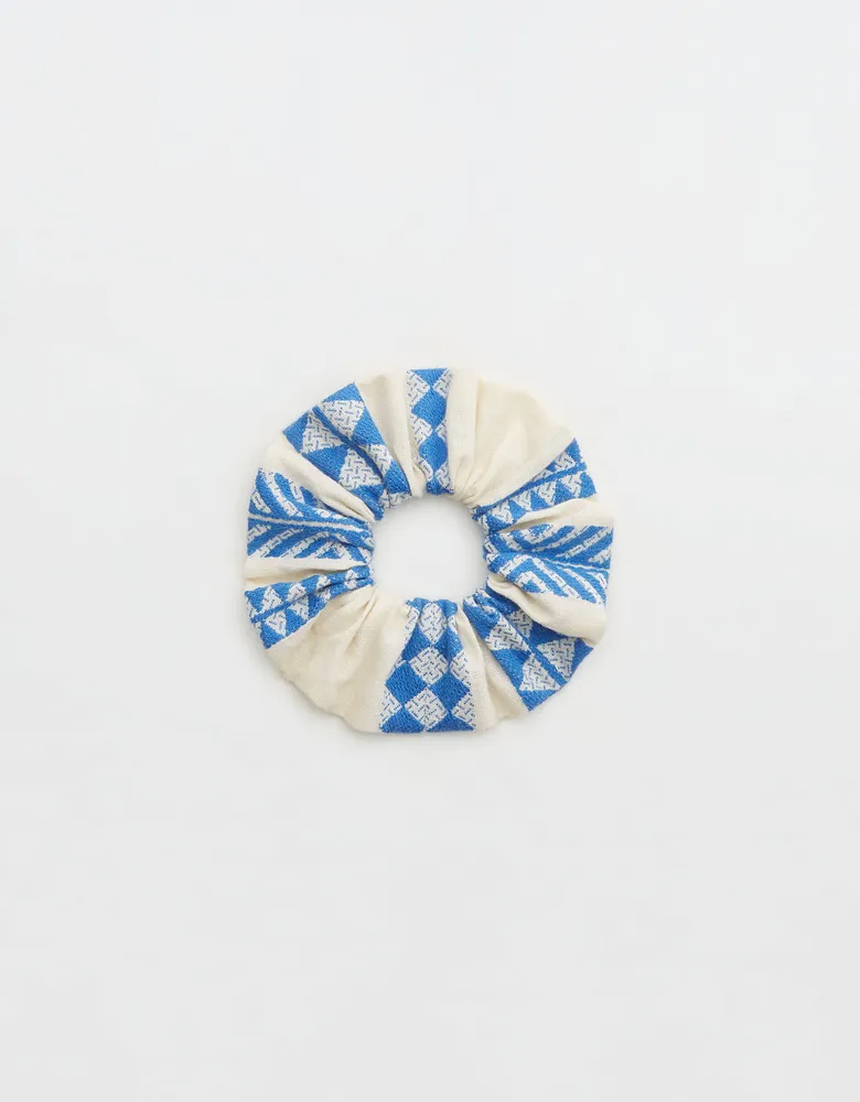 Aerie Jacquard Scrunchie