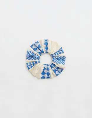 Aerie Jacquard Scrunchie