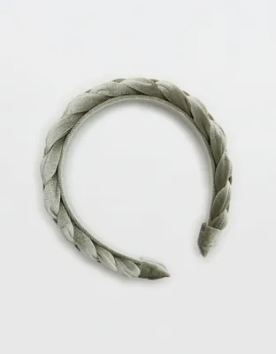 Aerie Braided Velvet Headband