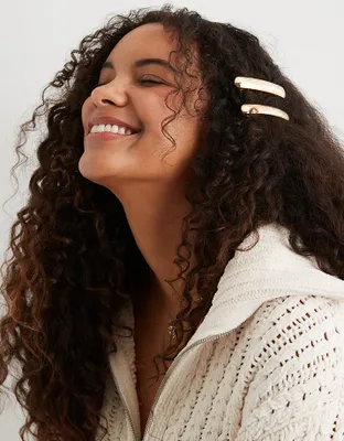 Aerie Gold Barrel Clip 2-Pack