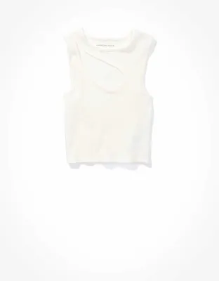 AE High Neck Cut-Out Tank Top