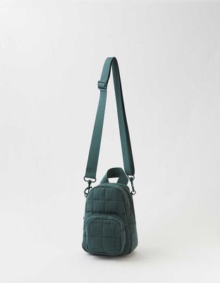 Aerie Quilted Mini Crossbody Backpack