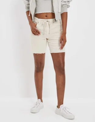 ae khaki shorts