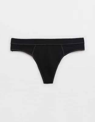 Aerie Cotton Holiday Thong Underwear