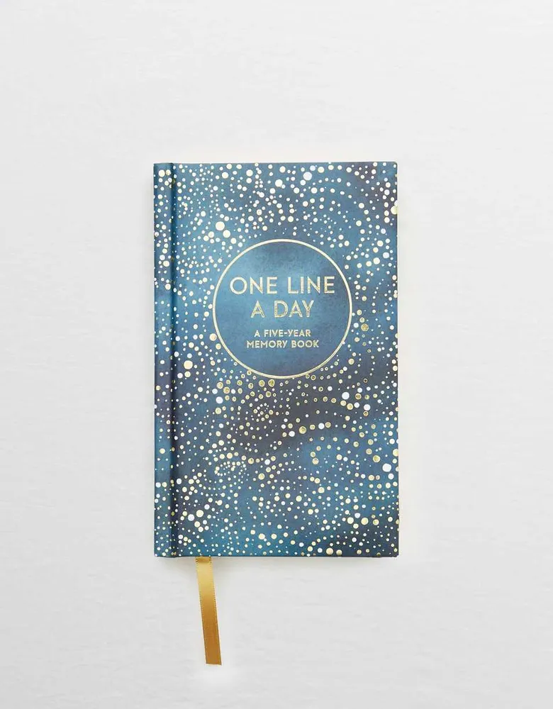 Celestial One Line A Day Journal