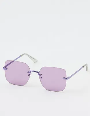 Aerie Rimless Classic Sunglasses