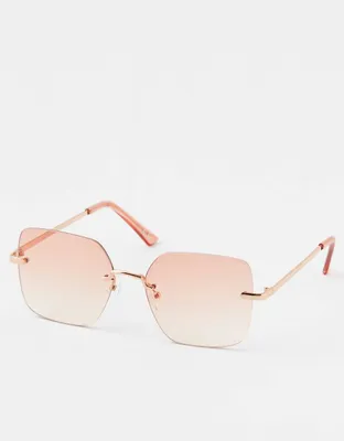 Aerie Rimless Classic Sunglasses