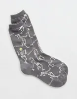 Aerie Halloween Crew Socks