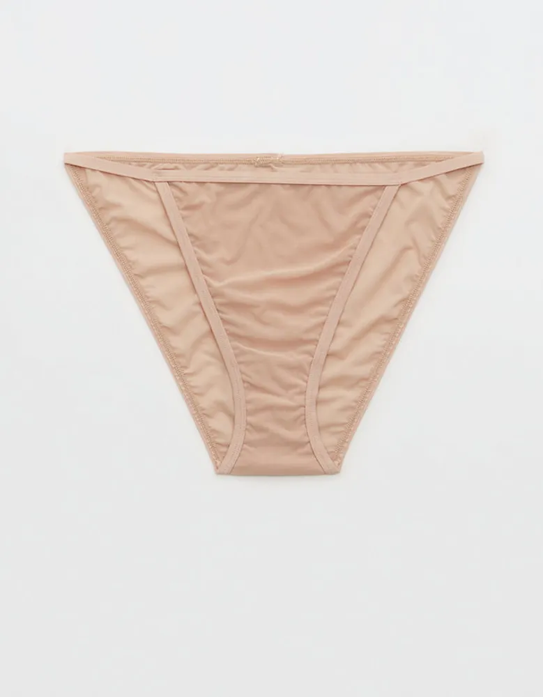Aerie SMOOTHEZ Mesh String Bikini Underwear