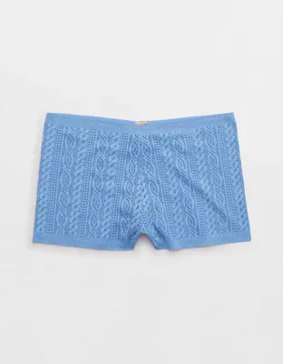 Aerie Cable Lace Boyshort Underwear