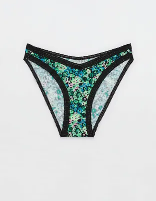 SMOOTHEZ Microfiber Lace Bikini Underwear