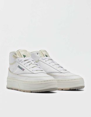 Reebok Women's Club C Double Geo Hi Heritage Sneaker