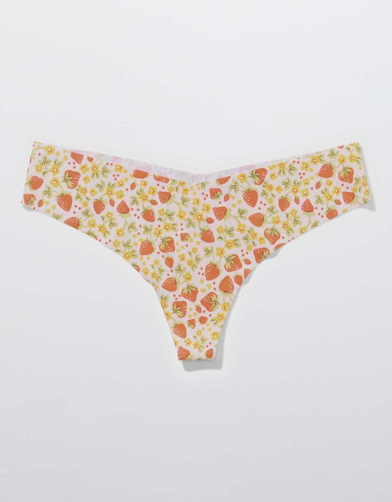 Aerie No Show Thong Underwear