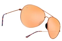 Tangle Free Aviator - Peach Polarized
