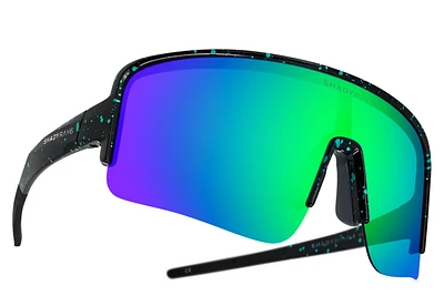 Shady Rays Nitro - Emerald Splatter Polarized Sunglasses