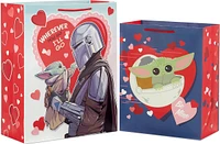 Hallmark Star Wars The Mandalorian Valentine's Day Gift Bag Set (2 Bag