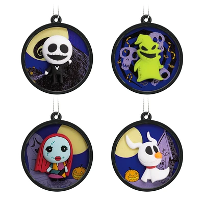 Disney Tim Burton's The Nightmare Before Christmas Scenes Mini Christm