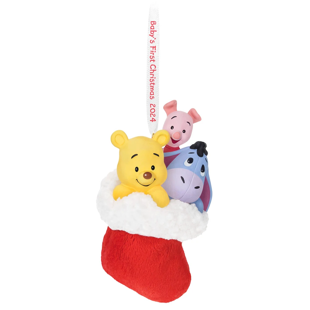 Keepsake Christmas Ornament 2024, Disney Winnie the Pooh A Snuggly Fir