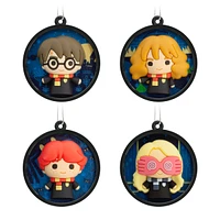 Harry Potter Scenes Mini Christmas Ornaments, Shatterproof, Set of 4