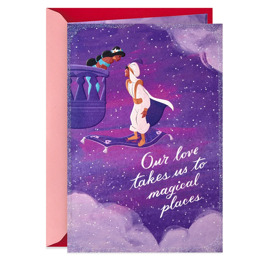 Hallmark Disney Valentine's Day Card for Husband, Wife, Boyfriend, Gir