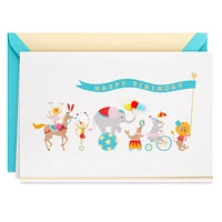 Hallmark Signature Birthday Card (Circus)