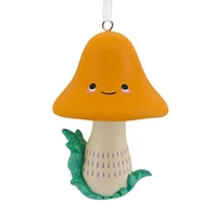 Smiling Mushroom Christmas Ornament