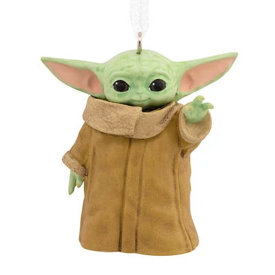 Star Wars: The Mandalorian The Child Grogu Christmas Ornament, May the