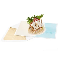 Hallmark Signature Paper Wonder Pop Up Anniversary Card (Beach)