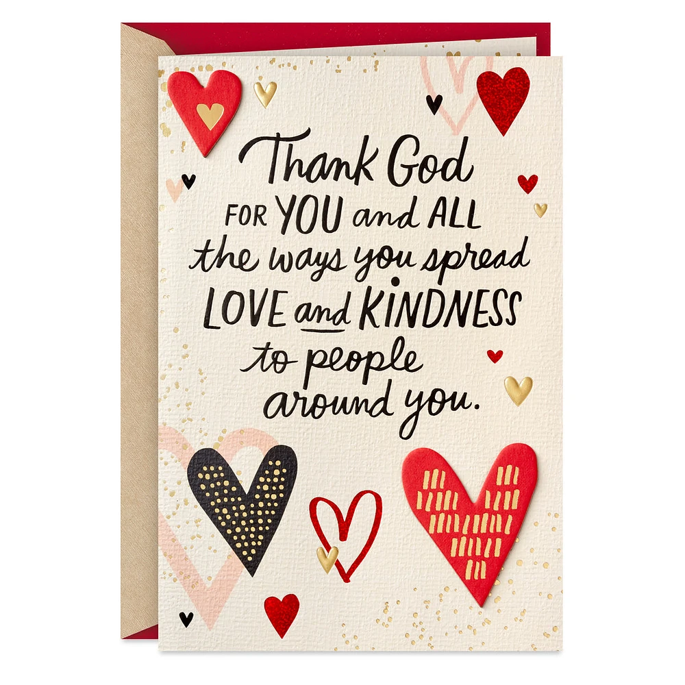 Religious Valentines Day Card (You are Such a Blessing)