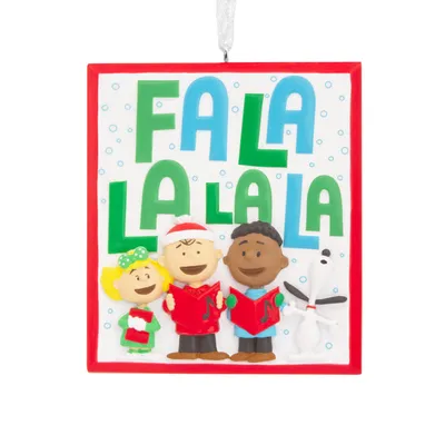 The Peanuts Gang Carolers Christmas Ornament