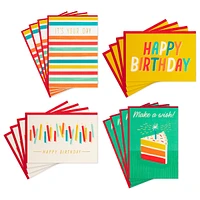 Hallmark Birthday Cards Assortment, 16 Cards with Envelopes (Make a Wi