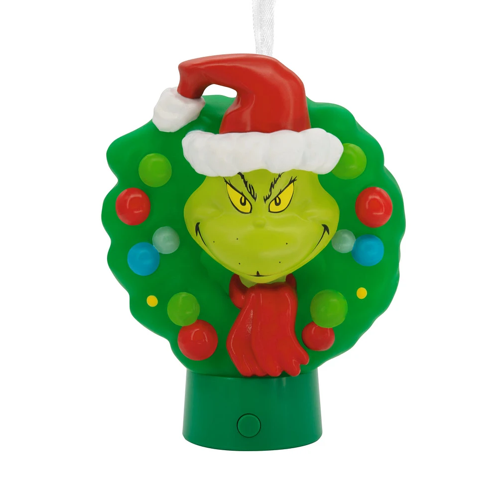 Dr. Seuss's How the Grinch Stole Christmas! Grinch in Wreath Christmas