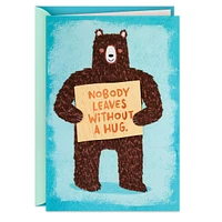 Hallmark Farewell Card from All, Bear Hugs (Retirement Card, Coworker