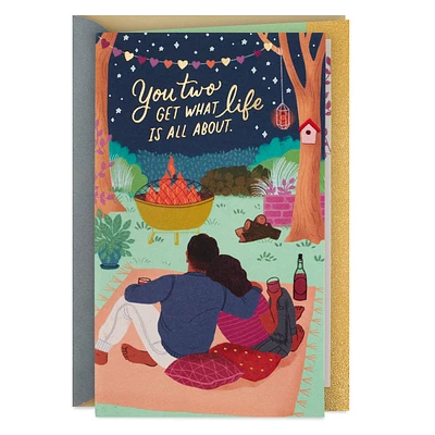 Hallmark Anniversary Card for Couple (Good People)