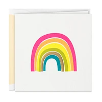 Hallmark Signature Blank Card (Rainbow)