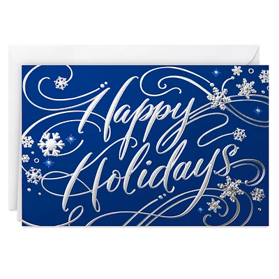 Hallmark Holiday Boxed Cards, Happy Holidays (40 Cards with Envelopes)