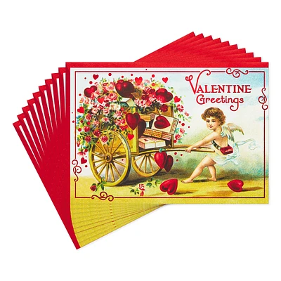 Hallmark Pack of Valentines Day Cards, Valentine Greetings (10 Valenti