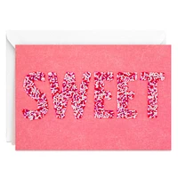 Signature Valentine's Day Card (Sweet Candy Sprinkles)