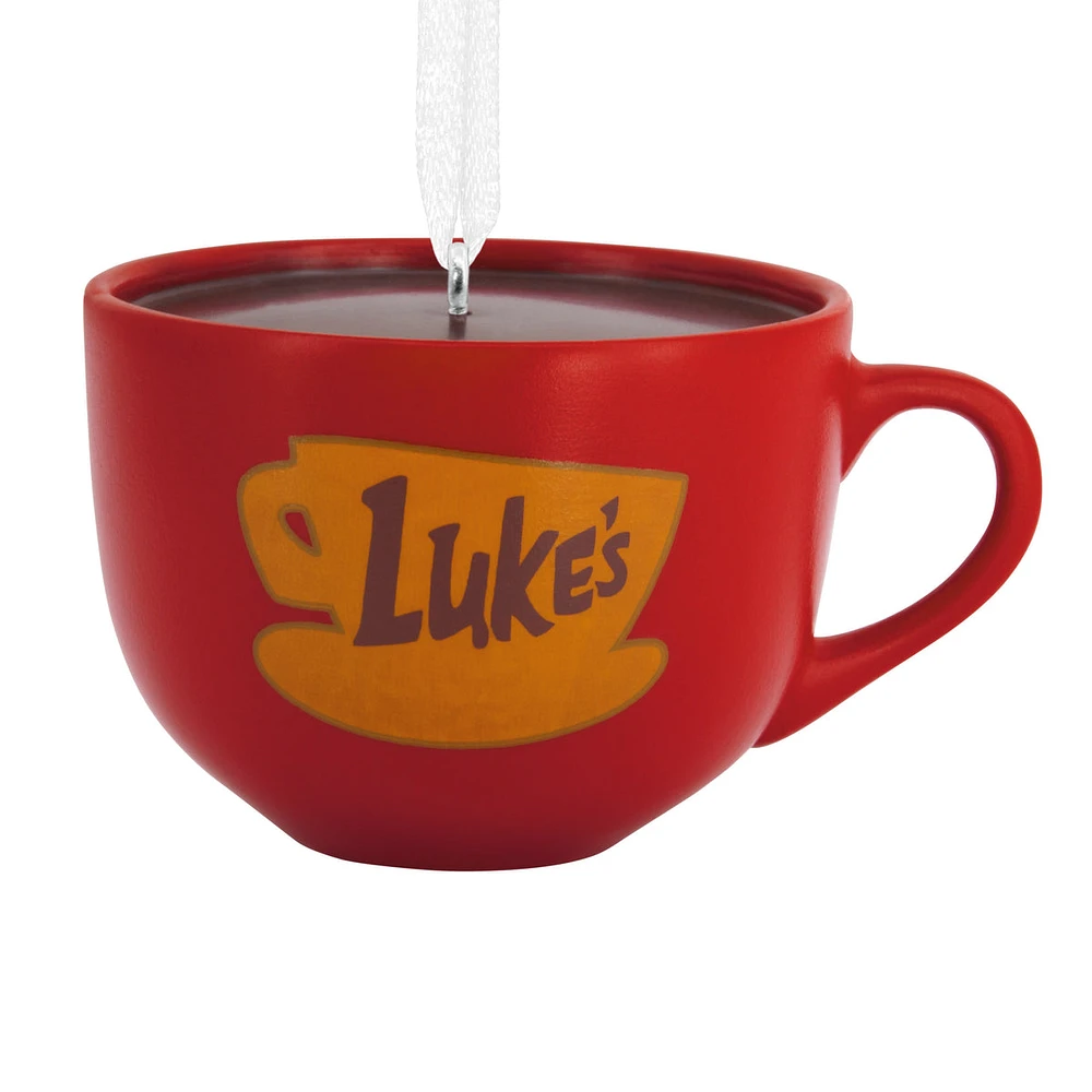 Gilmore Girls Luke's Coffee Mug Christmas Ornament